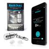 EarDial HiFi Earplugs - Invisible Hearing Protection for Concerts, Music Festivals, Musicians, Motorcycles and other Discreet Comfortable High Fidelity Noise Reduction. With Compact Case and App view 1