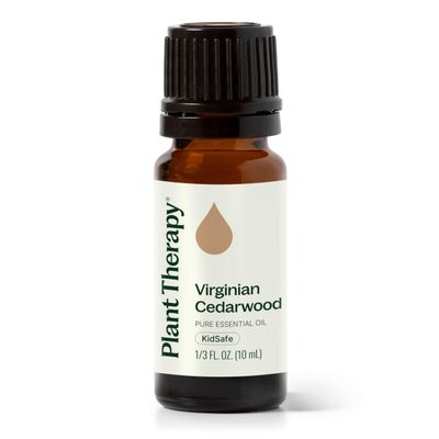 Plant Therapy Cedarwood Virginian Essential Oil 10 mL (1/3 Oz) 100% Pure, Undiluted, for Aromatherapy, Clear Skin and Respiratory Support