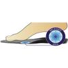 DonJoy Arch Rival Orthotic Inserts Pair for Subtle Cavus Foot with X-Static Technology and Silver-Coated Fibers (Size B, Black) view 4