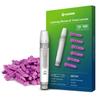AUVON Lancing Device with Less Pain Design, Blood Sample Pen and Twist Top 100pcs 30 Gauge Lancets for Blood Sugar Level Monitoring view 1