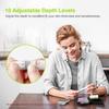 AUVON Lancing Device with Less Pain Design, Blood Sample Pen and Twist Top 100pcs 30 Gauge Lancets for Blood Sugar Level Monitoring view 3