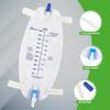 Easy-Tap Leg Bag Urinary Drainage Bag, 1000ml, Anti-Reflux Valve, Cloth Straps, Easy Flip Drain (Pack of 3) view 4