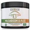 ZHOU Mushroom 8-Plex - Mushroom Supplement, Powder Blend, Coffee Alternative for Adults, Nootropic Complex for Health with Chaga, Lions Mane, Reishi & Turkey Tail - 2.14oz (30 Servings) view 1