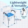 Medokare Premium Shower Chair for Inside Shower - Bath Chair and Medical Grade Shower Seat for Seniors, Elderly, Handicap & Disabled - Adjustable Support Bench w/Back and Armrests for Bathtub view 3
