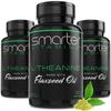 (3 Pack) Smarter L-Theanine 250mg Supplement, in Non-GMO Flaxseed Oil, 150 Liquid Softgels view 1