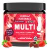 Llama Naturals Kids Multivitamin Gummies | Real Fruit, No Added Sugar Cane | Organic Vegan Toddler Whole Food Vitamins | Vitamin D, C & Beta Carotene Gummy Supplement | Strawberry 90 Ct (1-2 Months) view 1