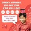 Llama Naturals Kids Multivitamin Gummies | Real Fruit, No Added Sugar Cane | Organic Vegan Toddler Whole Food Vitamins | Vitamin D, C & Beta Carotene Gummy Supplement | Strawberry 90 Ct (1-2 Months) view 4