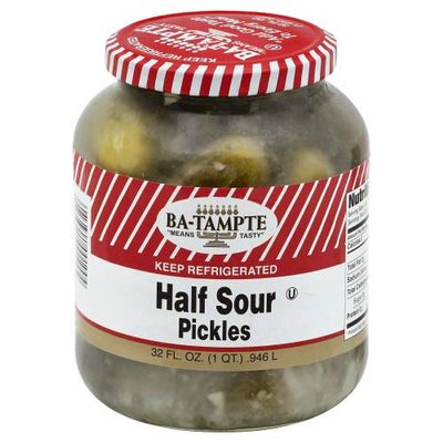 Ba Tampte Half Sour Pickles 32.0 OZ (Pack of 4)