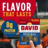 DAVID SEEDS Roasted and Salted Original Jumbo Sunflower Seeds, Keto Friendly, 5.25 Oz, 12 Pack view 3