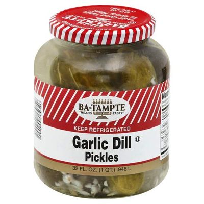 Ba Tampte Garlic Dill Pickles 32.0 OZ (Pack of 3)