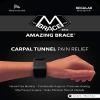 M BRACE RCA Carpal Tunnel Wrist Pain Relief (Regular, Black) view 2