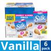 Silk Shelf-Stable Almond Milk, Unsweetened Vanilla, Dairy-Free, Vegan, Non-GMO Project Verified, 1 Quart (Pack of 6) view 2