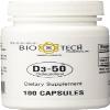 D3-50 50,000iu - Bio-Tech Pharmacal - 100 Capsules - Pack of 2 view 1