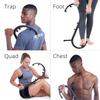 Body Back Buddy - USA Made - Massage Stick & Buddy Classic Bundle, Trigger Point Massage Tools, Neck and Back Massagers, Massage Cane, Muscle Knot Remover (Black) view 2