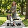 NOVA Universal Knee Scooter Platform Cover, Fleece Faux Sheepskin Cover, Easy to Fit and Washable view 2