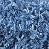Black Cat Avenue 1 LB Blue Crinkle Cut Paper Shred Filler for Gift Wrap and Basket Filler view 1