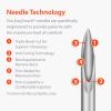 Easy Touch Insulin Pen Needles- 31G, 5/16-Inch (8mm), Box of 100 view 4