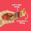 bakerly Strawberry Filled Crepes to go! Non GMO, Free from Artificial Flavors & Colors, Pack of 4, 6-Count (24 Total Crepes) view 4