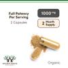 Organic Lions Mane Mushroom Capsules (120 Count), for Focus Support and Immune Health, Third Party Tested and Grown in The USA - by Double Wood view 3