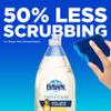 Dawn Free & Clear Dishwashing Liquid Dish Soap (3x24 oz) + Dawn Non-Scratch Scrubber Sponge (2 Count), Lemon Essence view 3