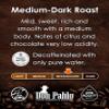 Don Pablo Colombian Decaf - Swiss Water Process Decaffeinated - Medium-Dark Roast Gourmet Coffee - 100% Arabica Whole Bean, Non-GMO, Low Acidity, 5 Pound (5 lb) Bag view 3