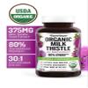 FarmHaven USDA Organic Milk Thistle Capsules |30X Concentrated Seed Extract & 80% Silymarin Standardized - Supports Liver Function and Overall Health | Non-GMO | 120 Veggie Capsules view 3
