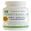 MighTeaFlow Sugar Free Dry Mouth Lozenges with Xylitol/Stevia, Light Mint, Clinically Tested by Dental Professionals, NO Artificial Flavors/Colors, NO Aspartame,and NO Titanium Dioxide view 1