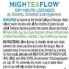 MighTeaFlow Sugar Free Dry Mouth Lozenges with Xylitol/Stevia, Light Mint, Clinically Tested by Dental Professionals, NO Artificial Flavors/Colors, NO Aspartame,and NO Titanium Dioxide view 3