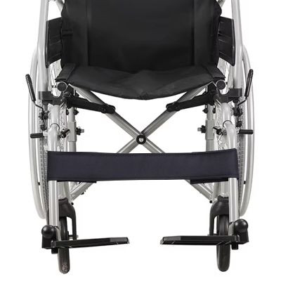 Wheelchair Footrest Belt - Transporter Leg Strap - Adjustable Legs Security Belt for Chairs & Wheelchairs, for Disability, Seniors, Elderly Use, Black FYH249