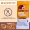 Cashew Cinnamon Bar- Organic, Paleo, Gluten Free and Raw by Mammoth Bar, 10-12g Protein, 1.8 Oz. Bar (10 Bars)  view 4
