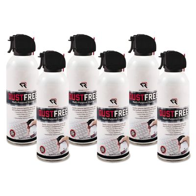 Read Right RR3760 DustFree Multipurpose Duster 6 10oz Cans/Pack