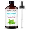 Majestic Pure Essential Oil with Glass Dropper - 100% Pure and Natural - Essential Oils for Diffuser, Aromatherapy, Soap and Candle Making, Peppermint Essential Oil, Peppermint Oil, 4 Fl Oz view 1