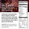 Old Trapper Beef Jerky, Hot & Spicy 10-Ounce Individual Pack, Tender and Spicy Meat Snacks for Lunches or Between Meals, 11 Grams of Protein and 70 Calories per Ounce (Pack of One) view 3