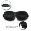 AMAZKER Sleep Mask for Side Sleeper 2 Pack, 3D Contoured Cup Sleeping Mask & Blindfold, Concave Molded Night Sleep Mask, Block Out Light, Soft Comfort Eye Shade Cover for Travel Yoga Nap view 2