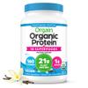 Orgain Organic Vegan Protein + 50 Superfoods Powder, Vanilla Bean - 21g Plant Based Protein, 8g Prebiotic Fiber, No Lactose Ingredients, Gluten Free, No Added Sugar, Non-GMO, 2.02 lb view 1