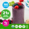 Orgain Organic Vegan Protein + 50 Superfoods Powder, Vanilla Bean - 21g Plant Based Protein, 8g Prebiotic Fiber, No Lactose Ingredients, Gluten Free, No Added Sugar, Non-GMO, 2.02 lb view 4