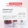 WELLNESS EXTRACT Eannatto Tocotrienols Vitamin E Supplements Tocopherol Free, Non-GMO, Gluten Free & Antioxidant (125MG 60 Softgels) view 4