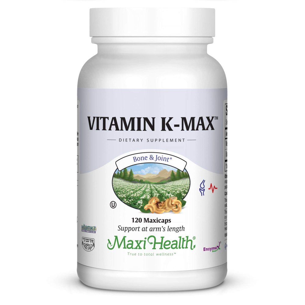 Maxi Health Maxi Vitamin K-Max, 120 Count (K1)