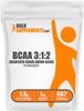 BulkSupplements.com BCAA 3:1:2 Powder - BCAA Supplements, Branched Chain Amino Acids Powder - Unflavored & Gluten Free, 1.5g per Serving, 1kg (2.2 lbs) (Pack of 1) view 1