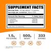 BulkSupplements.com BCAA 3:1:2 Powder - BCAA Supplements, Branched Chain Amino Acids Powder - Unflavored & Gluten Free, 1.5g per Serving, 500g (1.1 lbs) (Pack of 1) view 2