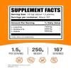 BulkSupplements.com BCAA 3:1:2 Powder - BCAA Supplements, Branched Chain Amino Acids Powder - Unflavored & Gluten Free, 1.5g per Serving, 250g (8.8 oz) (Pack of 1) view 2