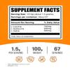 BulkSupplements.com BCAA 3:1:2 Powder - BCAA Supplements, Branched Chain Amino Acids Powder - Unflavored & Gluten Free, 1.5g per Serving, 100g (3.5 oz) (Pack of 1) view 2
