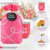 Gifts For Mom - Tea Lovers Gift Basket, Set Includes Temperature Retention Cup 12 Special Blend Teabags & Honey Presented in Beautiful Gift Bag For Mothers Day, Birthday, Get Well, Thinking of You Care Package view 2