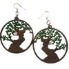 Bonsai Tree Earrings as Unique Bonsai Lover Gift view 1