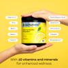 KEY NUTRIENTS Multivitamin Electrolytes Powder No Sugar - Refreshing Lemonade Electrolyte Powder - Sodium & Energy Supplement - Hydration Powder - No Calories - 90 Servings - Made in USA view 4