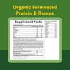 Whole Earth & Sea from Natural Factors, Organic Fermented Protein & Greens, Vegan Whole Food Supplement, Unflavored, 1 lb 9 Oz view 4