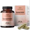 HERBAMAMA Spearmint Leaf Capsules - 1000mg Spearmint Leaves for Gut Cleanse & Digestive Support - Vegan, Non-GMO Mentha Spicata Supplement view 1