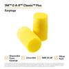 3M 3101101 E7A7R Classic Plus Earplugs, PVC Foam, Yellow, 200 Pairs view 2