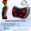 Papillon Shiatsu Back Massager with Heat, Deep Tissue Massage Pillow for Neck,Shoulder,Foot & Lower Back Pain Relief,Electric Kneading Massager for Home, Office, Car-Gifts for Mom, Dad, Men, Women view 4