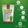 100% Pure - Raw Organic Vegan - Power Shot Greens Superfood Blend - Spirulina, Chlorella, Wheat Grass, Blue-Green Algae, Kale, More! - 60 Servings from Essona Organics, Powder - 180 GMS. Order Now. view 3